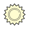 Summer Sun Icon